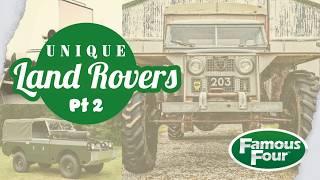 6 MORE UNIQUE LAND ROVERS! (PART 2)