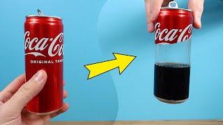 Несколько удивительных экспериментов с банкой Кока Колы!