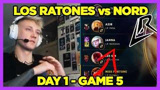 LOS RATONES vs NORD GAME 4 SCRIM DAY 1 - REKKLES POV