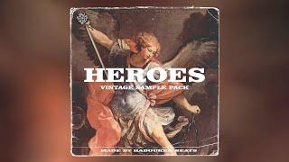 "HEROES" EPIC VINTAGE SAMPLE PACK  | Samples for Boom Bap, Trap and Hip-Hop