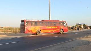 Super Shandar Daewoo Bus Khuzdar to Karachi Service Daily | Traveling Channel