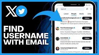  How To Find Twitter (X) Username With EMAIL (Easy Guide)