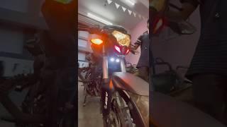 Modified fog lights for pulsar NS160 #gwalior #pulsar #ns200 #ns160 #ns #modified#reddevil #mp#bajaj