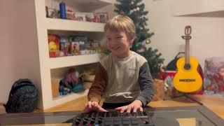 Young Prodigy: Crafting Techno Beats with MIDI Keyboard in Logic Pro X | School Music Assignment