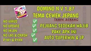 MOD APK DOMINO N V1.87 TERBARU TEMA CEWEK JEPANG | AUTO HOKI DAN JACKPOT | HIGGS DOMINO ISLAND