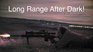 KAC PVS30 Clip on Night Vision , Wilcox Raptar and 6.5 Creedmoor SR25- Long range night shooting!