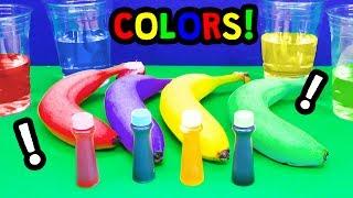 Fun Activity with Color Changing Bananas