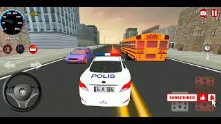 Gerçek Türk Polis Arabası Oyunu 3D - Real Police Car Driving - Polis Oyunları Android Gameplay Eğlen