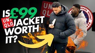 UNIQLO'S BEST BUDGET WINTER JACKET LOOKS LIKE £1075 CANADA GOOSE MACMILLAN??