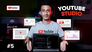 YOUTUBE STUDIYASI BILAN TANISHUV, UNDA NIMALAR BOR? (5-DARS) | YOUTUBE O'ZBEKISTON