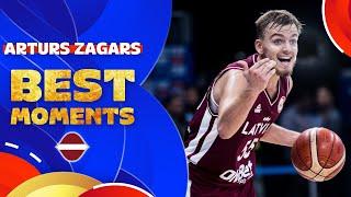 Artūrs Žagars  | Best Moments at FIBA Basketball World Cup 2023