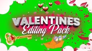 Valentine's Day Greenscreen Pack! (Titles,Overlays,Transitions) 4K UHD