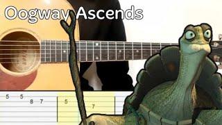 Kung Fu Panda - Oogway Ascends (Easy Guitar Tutorial Tabs)