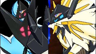 Pokémon Ultra Sun & Ultra Moon - Dusk Mane Necrozma & Dawn Wings Necrozma Battle (HQ)