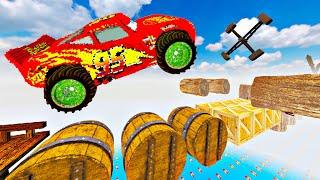 Testing Cars vs Obstacle Course in Teardown