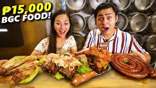 ₱15,000 BGC Food Tour in Manila's Most Expensive City with Laine Bernardo! Butas Bulsa ko!