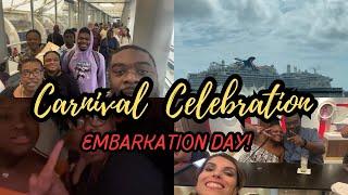 Carnival  Celebration | It’s Embarkation day! Cabin tour and fun times!