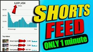 SHORTS VIDEO shorts feed mein kaise laye 2023  How to viral shorts video on youtube ! Shorts viral