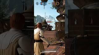 Obi-wan and Vader rematch after mustafar on kashyyyk#starwars #short#vader #rematch  #battlefront2