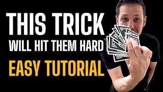 Ep 10 - THIS TRICK HITS HARD - Win a BET every time, EASY card trick - TUTORIAL (Episode 10)