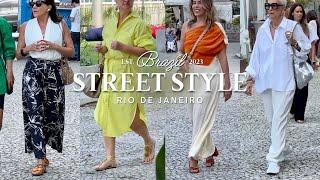 Fashion Over 50+ In Rio | How To Dress Inspiration 4K | Beautiful • Vibrant • Elegant Outfits