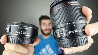 Canon 18-55mm vs Canon 24mm