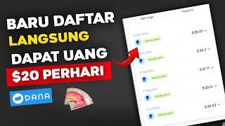 Baru Daftar Langsung Dapat Uang  Tanpa Kerja - Cara Menghasilkan Uang Dari Internet