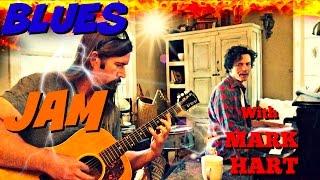 Blues Guitar/Piano Jam | With Mark Hart Of Supertramp And Crowded House!