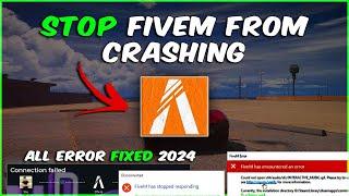 FiveM - How To FIX FiveM ERRORS And CRASHES (2024)