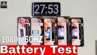 LG V60, Galaxy S20+, Galaxy Note 10+, Oneplus 7 Pro, LG G8 | Battery Test | SHOCKING RESULTS !!