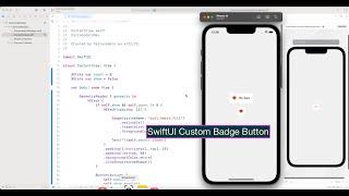 SwiftUI Custom Badge Button