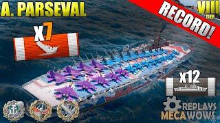 August von Parseval 7 Kills & 175k Damage | World of Warships Gameplay 4k