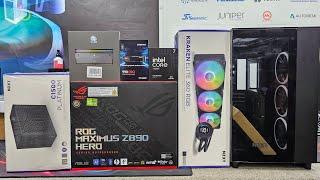 BEST PC BUILD BD 2025 | Intel® Ultra 7 265K|ROG MAXIMUS Z890 HERO 990 PRO SSD STEP TO STEP ASSEMBLY