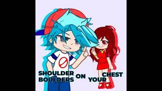 Shoulder Boulders [Trend] with Girlfriend and Boyfriend #fnf #gachafnf #gachaclub #animation #gacha