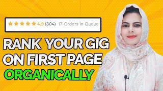 How To Rank Fiverr Gig On First Page 2022