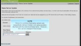 Dotster.com Changing name servers by Host4Go Tutorials