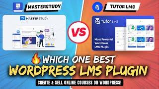Best Wordpress LMS Plugins Comparison - MasterStudy LMS vs Tutor LMS
