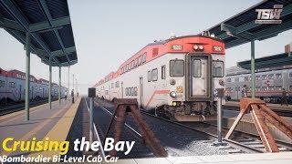 Cruising the Bay : Peninsula Corridor : Train Sim World 2020 1080p60fps