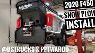 Ford 6.7 Alumiduty F250-F550 SNOW PLOW Install  - HOW TO