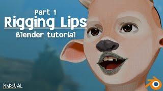 How to rig lips in Blender - Part 1/3 | Intermediate level Tutorial