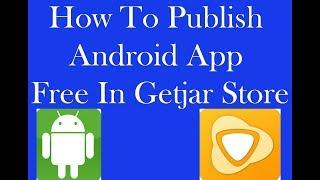 How To Publish Free Application In Get Jar Store  Hindi