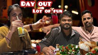 Day out dinner planning with Kiran and Kiran friend Jai Bro || kiranyashu || food || ||