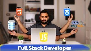 من هو الـ Full Stack Developer ؟ والفرق بينه وبين مصمم ومطور الويب؟