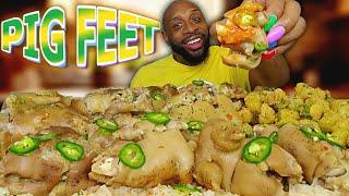 PIG FEET MUKBANGS | EATING SHOW