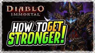 FASTEST WAY TO GET STRONG IN DIABLO IMMORTAL - GLOBAL LAUNCH