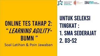 Materi Bentuk Soal Learning Agility Fhci BUMN part 3