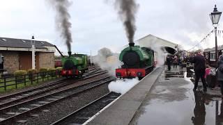 NCB Hunslet Austerity 0-6-0st No. 19 departing Bo'ness