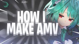 how i make AMV on Alight motion