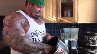 Rich Piana is at almost at 300 LBS!Perfect Bodybuilding! A Monster Chest! Bigger By the Day #14