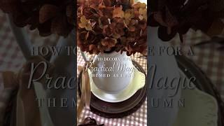 Cozy Fall Decor Ideas / Practical Magic Aesthetic